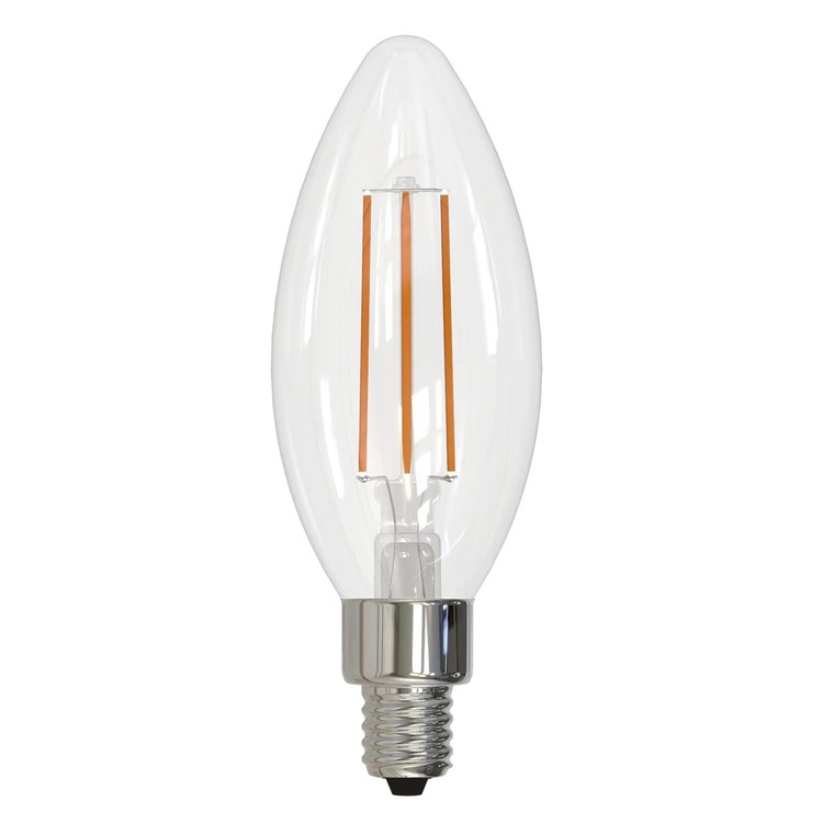 Bulb 5.1 Watt LED Filament B11 E12 120 Volt for Dimmer Switches