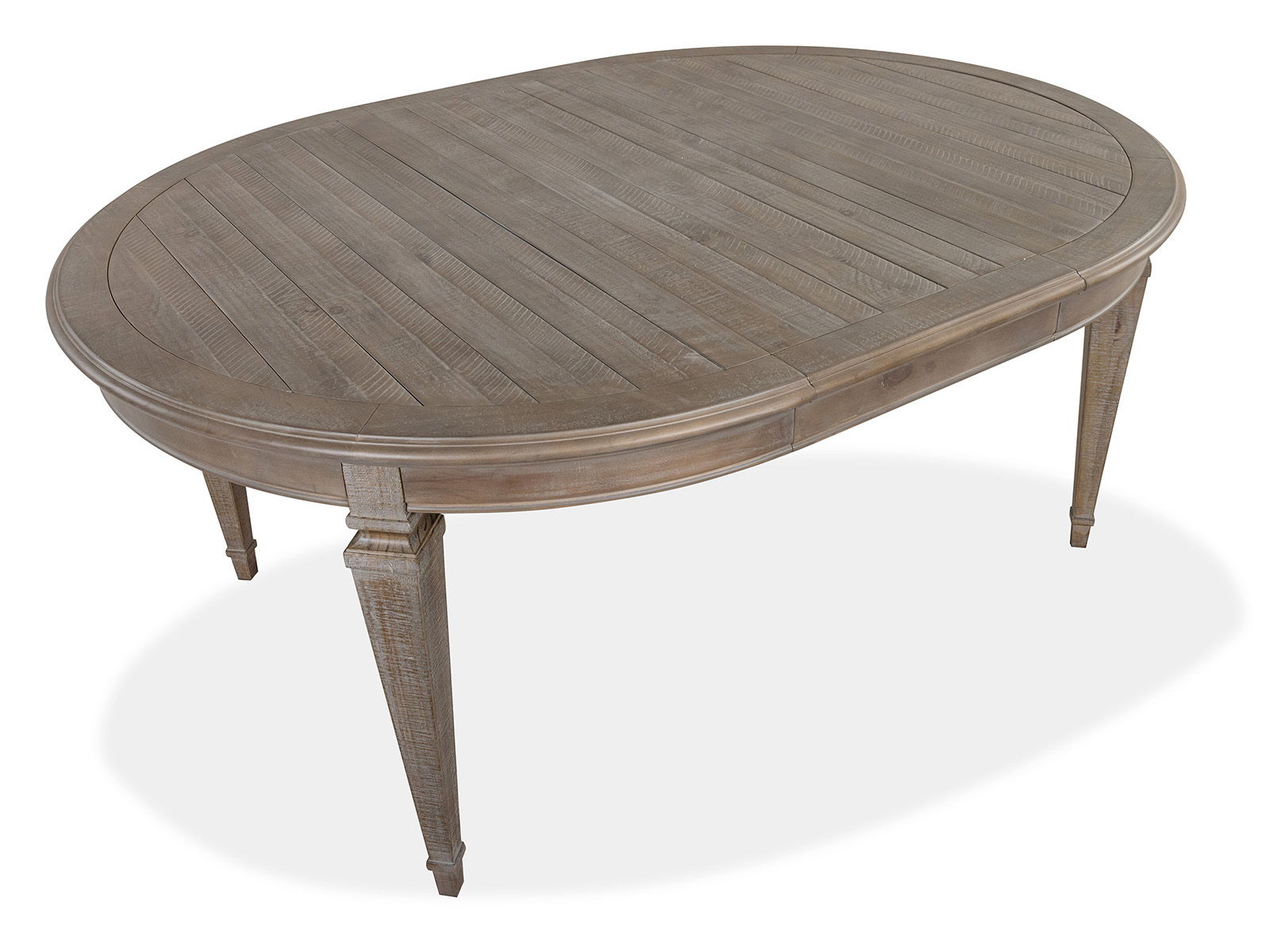 Lancaster - Round Dining Table - Dovetail Gray - Image 2