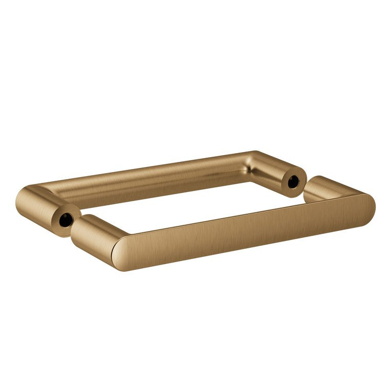 Handle Contemporary Zinc/Stainless Steel 2 Round Bronzed Gold for Shower Door 8 Inch