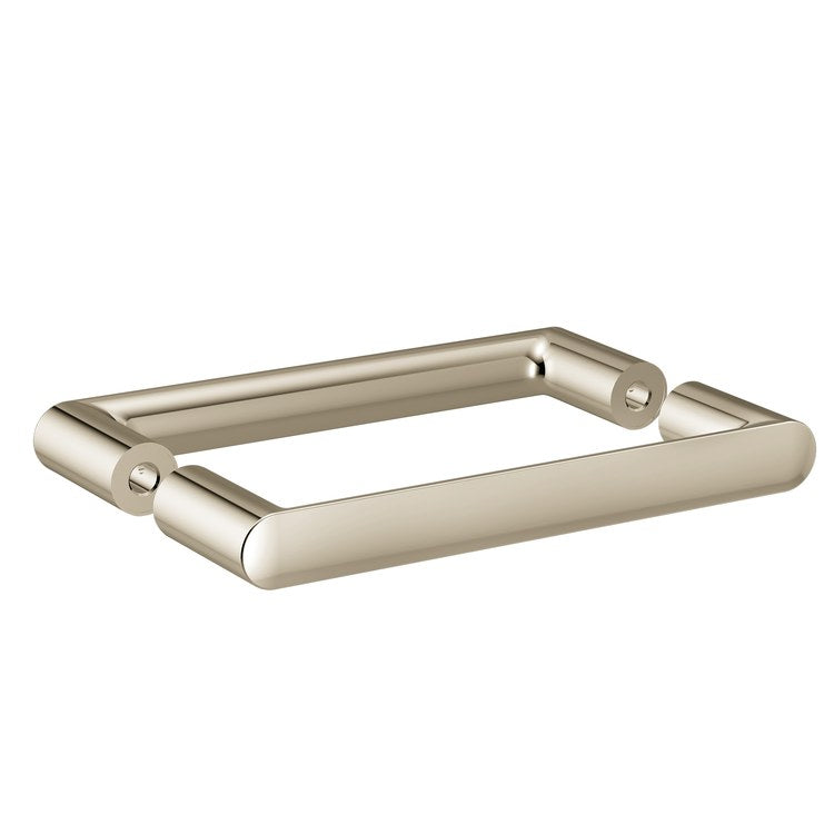 Handle Contemporary Zinc/Stainless Steel 2 Round Polished Nickel for Shower Door 8 Inch