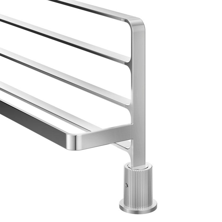 Towel Shelf Cambium Chrome 24 Inch Zinc/Stainless Steel - Image 2