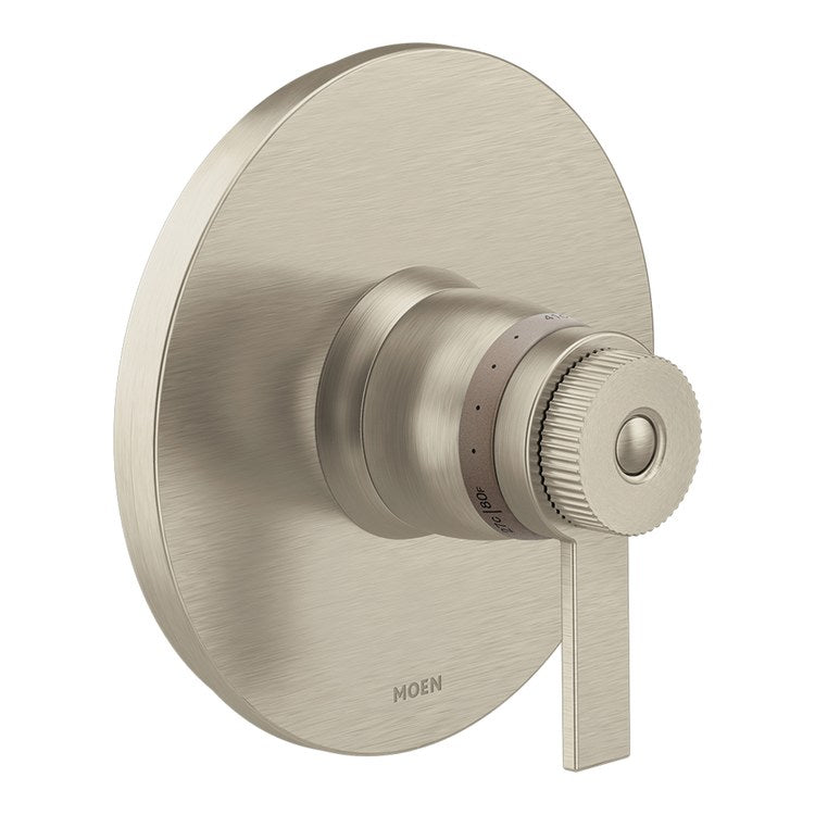 Thermostatic Valve Trim Cambium ExactTemp 1 Lever Brushed Nickel ADA - Image 1