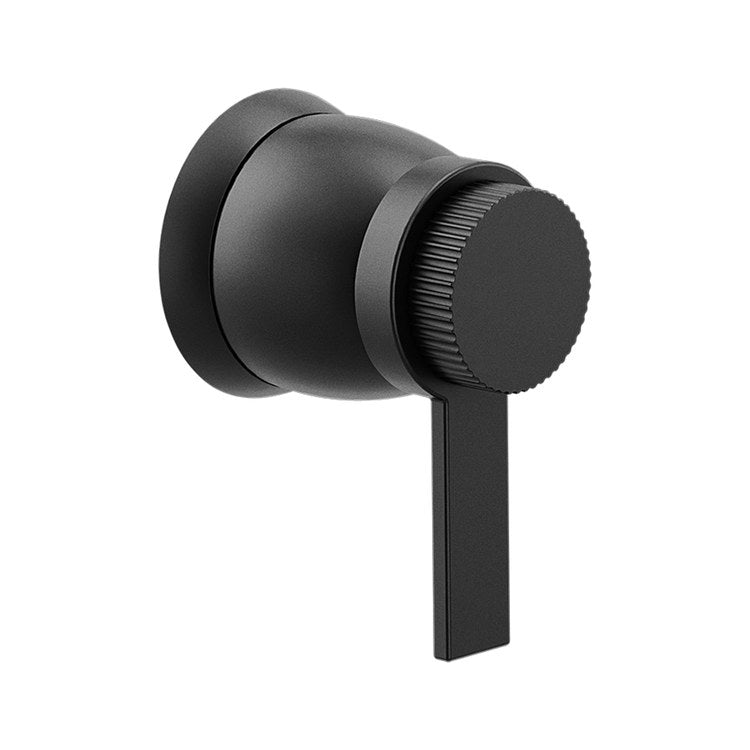 Volume Control Trim Cambium 1 Lever Matte Black ADA for S3600 Valve - Image 1