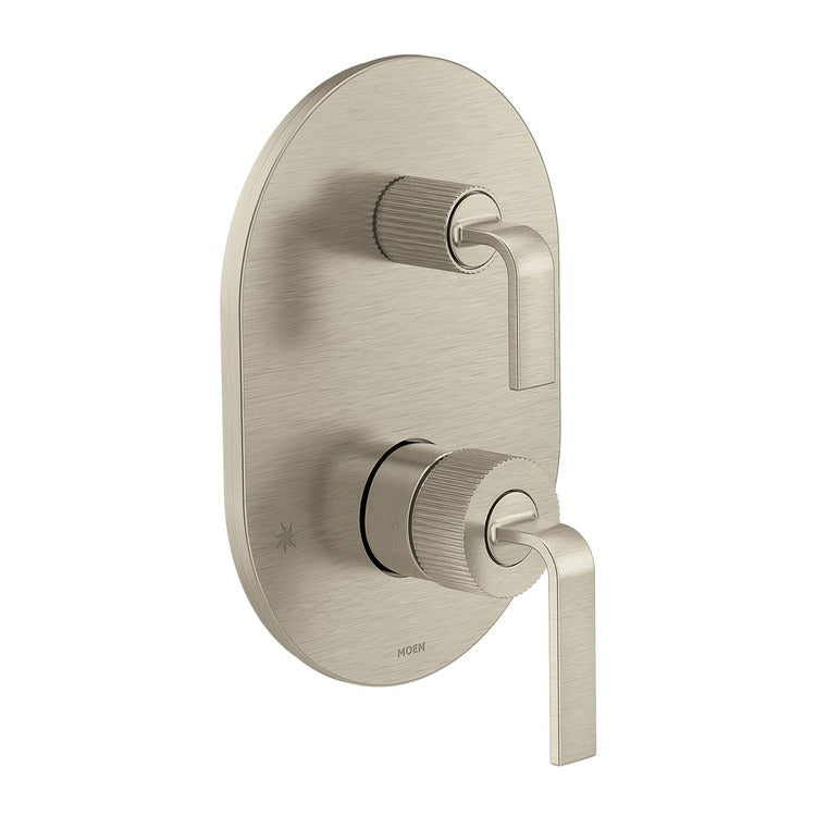 Pressure Balance Valve Trim Cambium M-Core 3 2 Lever Brushed Nickel ADA for U232 and U362 Series Valves - Image 1