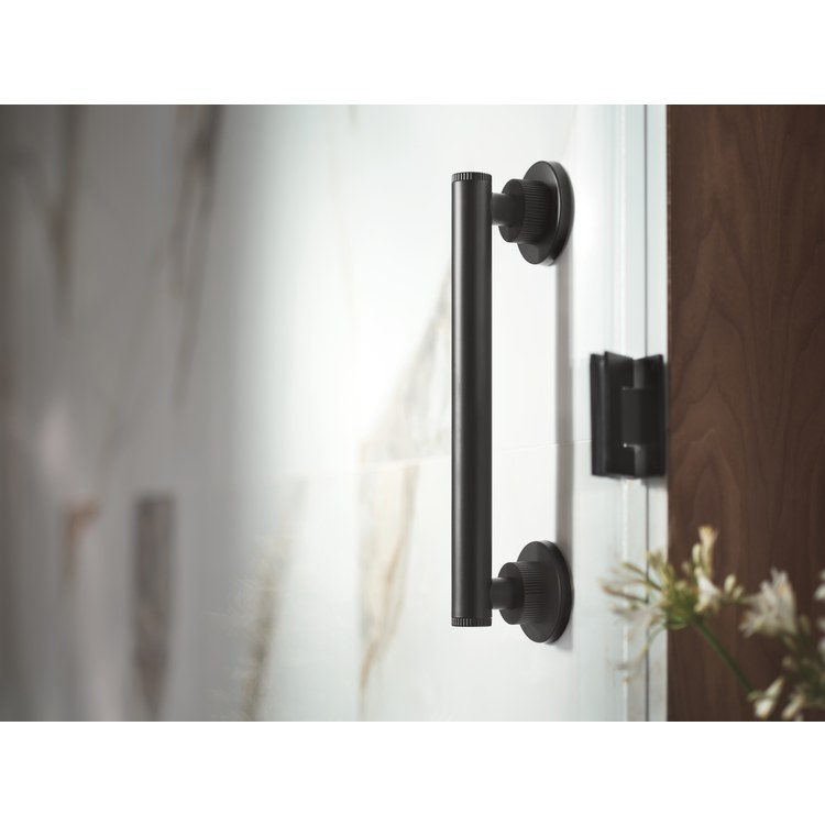 Grab Bar Cambium 12 Inch Matte Black ADA Wall - Image 3