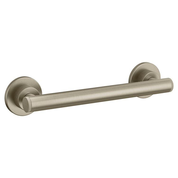 Grab Bar Cambium 12 Inch Brushed Nickel ADA Wall - Image 1