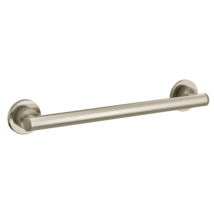 Grab Bar Cambium 18 Inch Brushed Nickel/Polished Nickel ADA Wall - Image 1