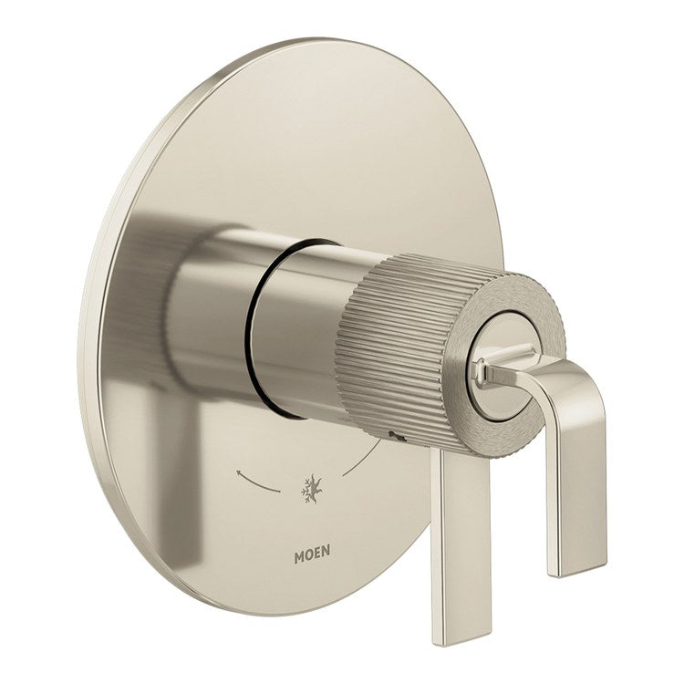 Valve Trim Cambium M-Core 2 2 Lever Brushed Nickel/Polished Nickel ADA for U130 and U140 Series Valves - Image 1