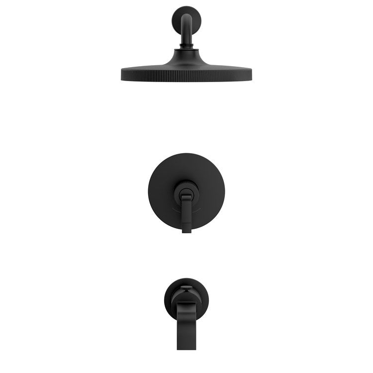 Tub and Shower Trim Cambium M-Core 2 2 Lever Matte Black WaterSense ADA - Image 2