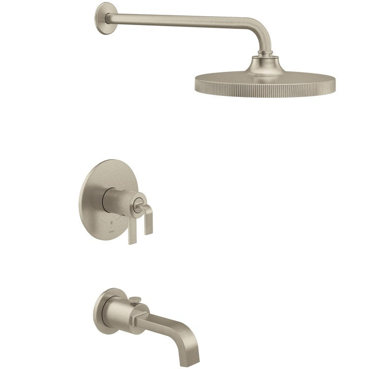 Tub and Shower Trim Cambium M-Core 2 2 Lever Brushed Nickel WaterSense ADA - Image 1