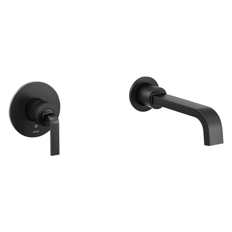 Tub Filler Trim Cambium 1 Lever Matte Black ADA Wall 8.0 Gallons per Minute - Image 1