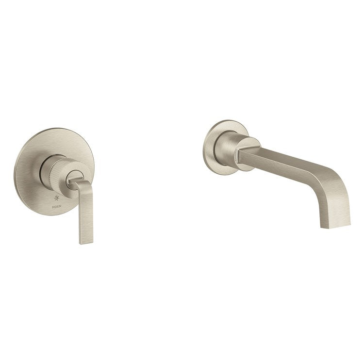 Tub Filler Trim Cambium 1 Lever Brushed Nickel ADA Wall 8.0 Gallons per Minute - Image 1