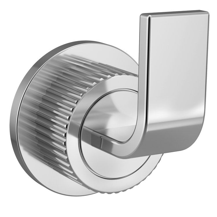 Robe Hook Cambium Single Chrome 2-1/8 Inch Wall Zinc - Image 1
