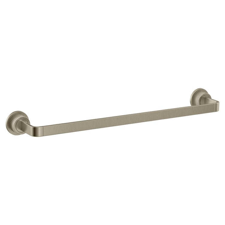 Towel Bar Cambium 18 Inch Single Brushed Nickel Zinc/Stainless Steel - Image 1