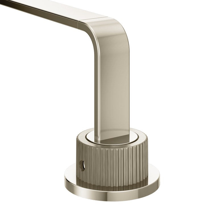 Towel Bar Cambium 18 Inch Single Brushed Nickel/Polished Nickel Zinc/Stainless Steel - Image 2