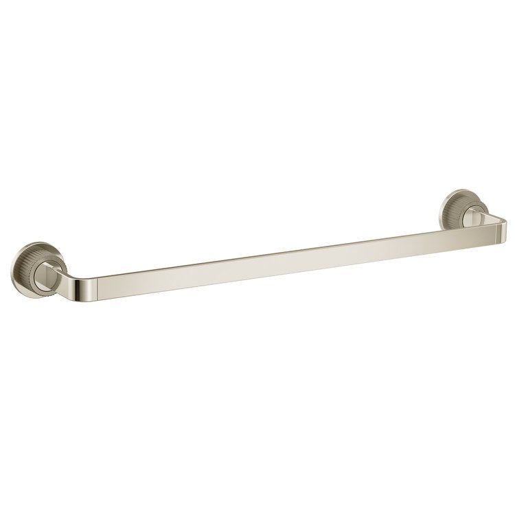 Towel Bar Cambium 18 Inch Single Brushed Nickel/Polished Nickel Zinc/Stainless Steel - Image 1