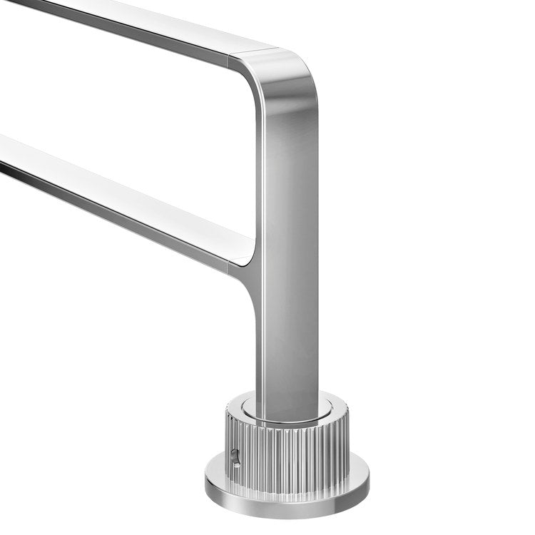 Towel Bar Cambium 22 Inch Double Chrome Zinc/Stainless Steel - Image 2