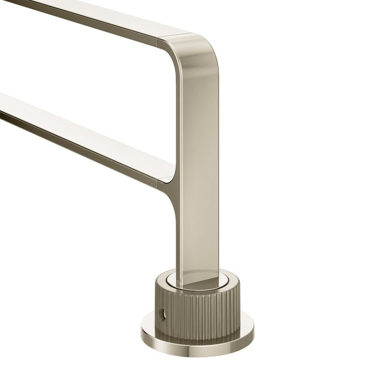 Towel Bar Cambium 22 Inch Double Brushed Nickel/Polished Nickel Zinc/Stainless Steel - Image 2