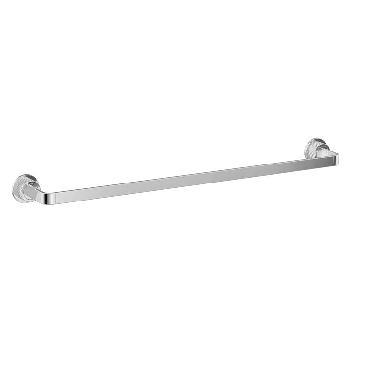 Towel Bar Cambium 24 Inch Single Chrome Zinc/Stainless Steel - Image 1