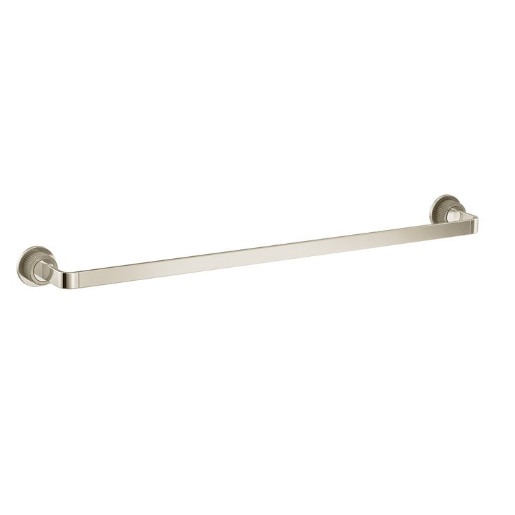 Towel Bar Cambium 24 Inch Single Brushed Nickel/Polished Nickel Zinc/Stainless Steel - Image 1