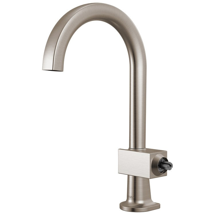 Bar Faucet Frank Lloyd Wright Less Handle Brilliance Stainless Arc 360 DEG Swivel 1.8 Gallons per Minute - Image 1
