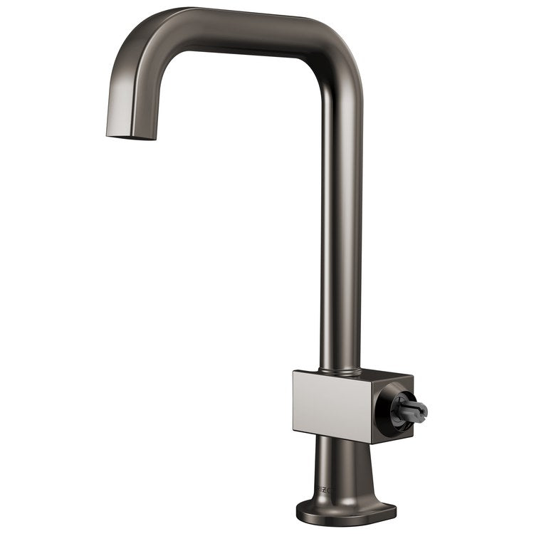 Bar Faucet Frank Lloyd Wright Less Handle Brilliance Black Onyx Square 360 DEG Swivel 1.8 Gallons per Minute - Image 1