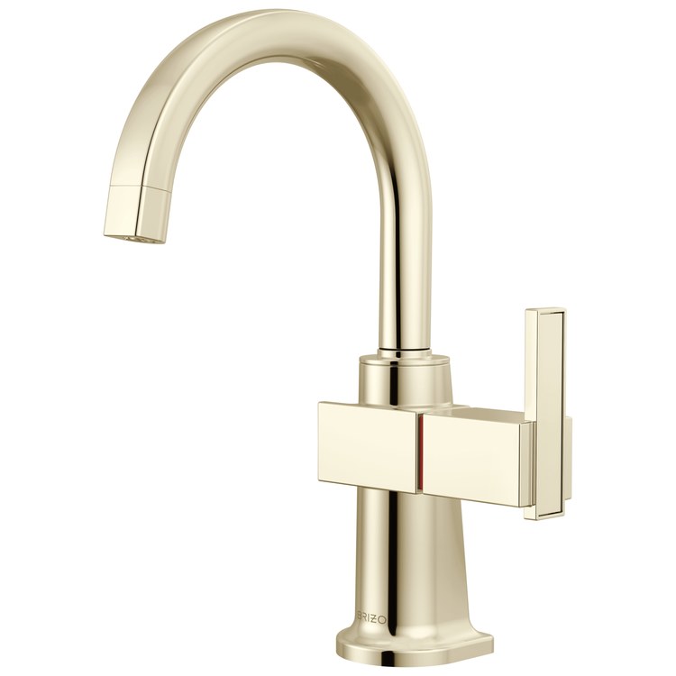 Hot Water Dispenser Frank Lloyd Wright 1 Lever ADA Arc 360 DEG Swivel Brilliance Polished Nickel 1.0 Gallons per Minute for InSinkErator Systsems HWT300-F2000S HWT-F3000S HWT-300 - Image 1