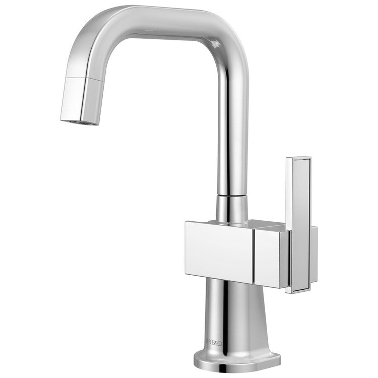 Cold Water Dispenser Frank Lloyd Wright 1 Lever ADA Square 360 DEG Swivel Polished Chrome - Image 1