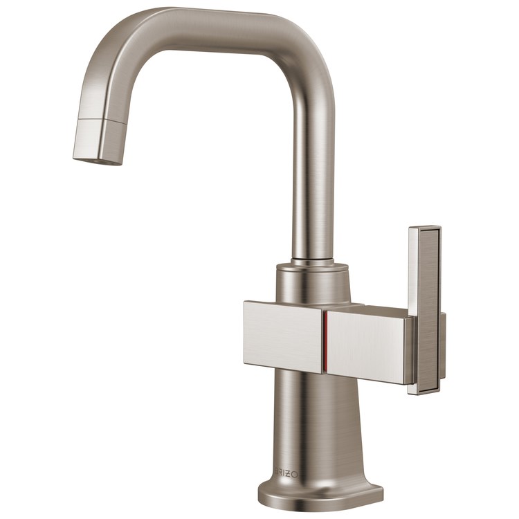 Hot Water Dispenser Frank Lloyd Wright 1 Lever ADA Square 360 DEG Swivel Brilliance Stainless 1.0 Gallons per Minute for InSinkErator Systsems HWT300-F2000S HWT-F3000S HWT-300 - Image 1