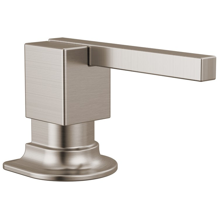 Soap Dispenser Frank Lloyd Wright Brilliance Stainless Deck Plastic Metal/Plastic 13 Ounce