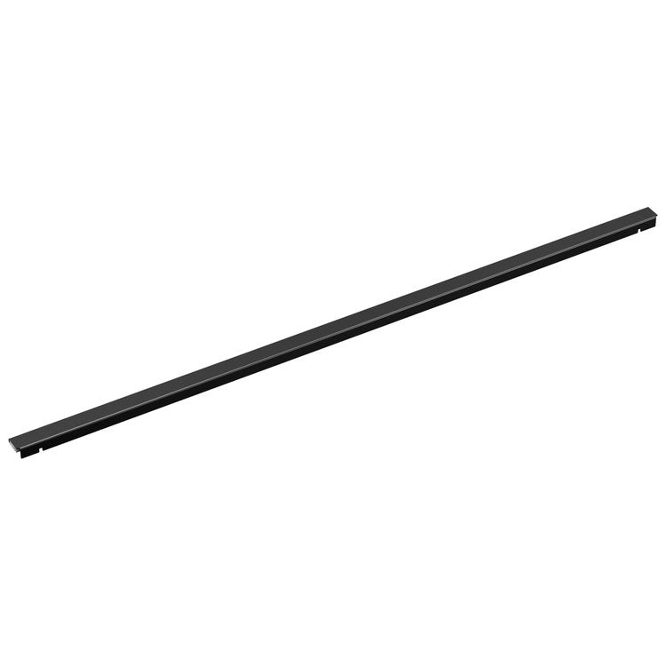 Linear Drain Wall Edge 36 Inch Matte Black Stainless Steel - Image 1
