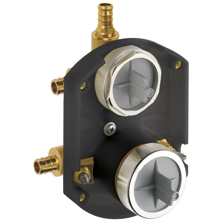 Shower Valve Multichoice Universal Integrated Diverter Rough with Stops PEX