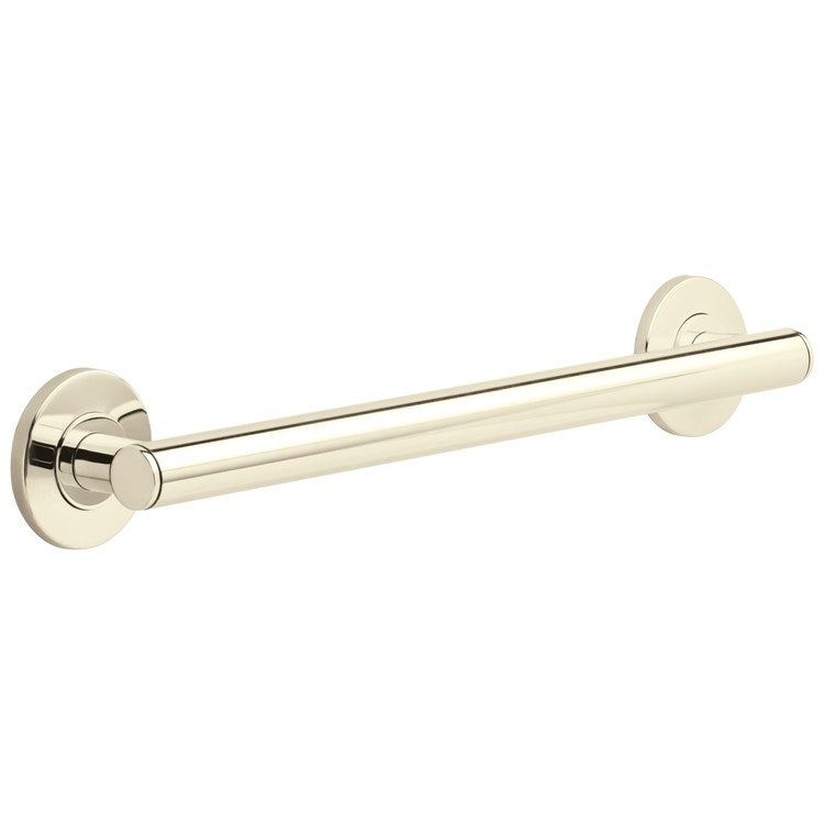 Grab Bar BathSafety 18 Inch Polished Nickel ADA Wall