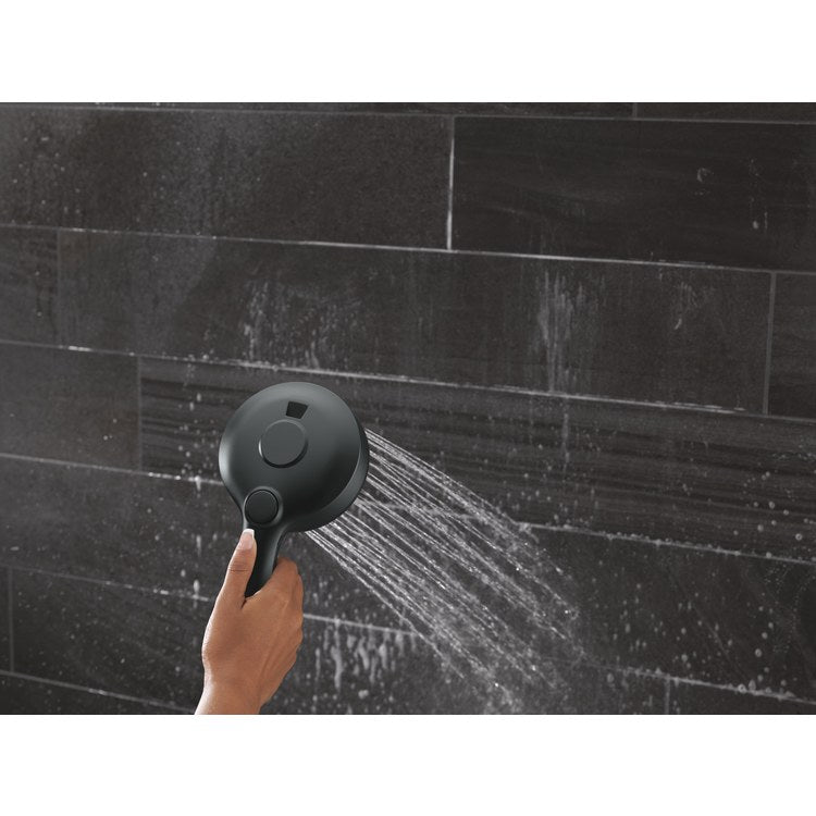Handshower Combination Universal 2-In-1 6 Functions Matte Black WaterSense 6 Inch - Image 2