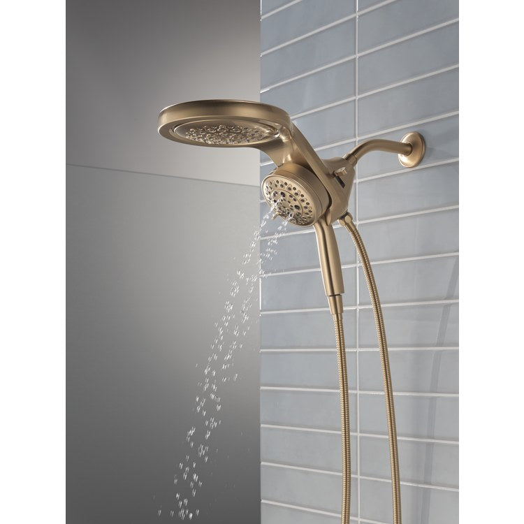 Handshower Combination Universal 2-In-1 6 Functions Lumicoat Champagne Bronze WaterSense 6 Inch - Image 3