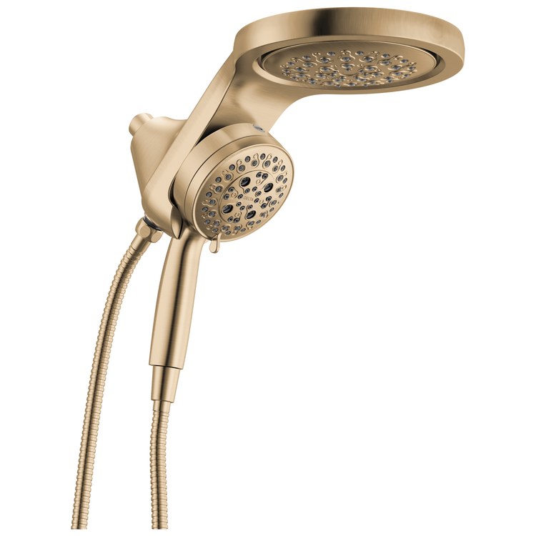 Handshower Combination Universal 2-In-1 6 Functions Lumicoat Champagne Bronze WaterSense 6 Inch