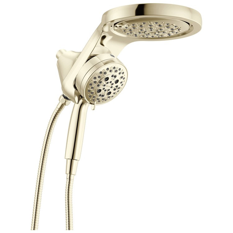 Handshower Combination Universal 2-In-1 6 Functions Lumicoat Polished Nickel WaterSense 6 Inch