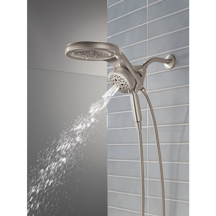 Handshower Combination Universal 2-In-1 6 Functions Lumicoat Stainless WaterSense 6 Inch - Image 3