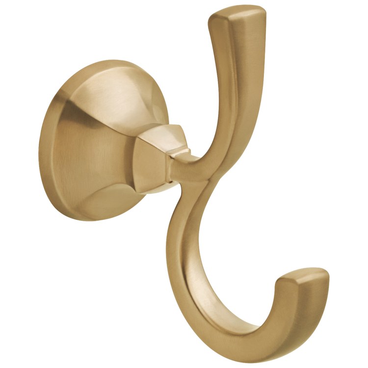 Robe Hook Ashlyn Brilliance Champagne Bronze 4-5/16 Inch Wall - Image 1