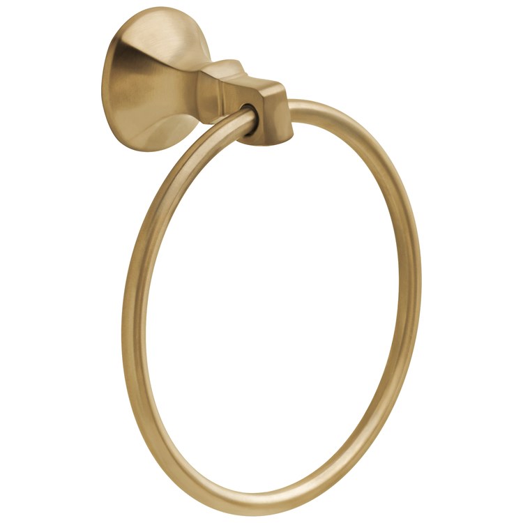 Towel Ring Ashlyn 6-3/8 Inch Brilliance Champagne Bronze Zinc 2-3/4 Inch - Image 1