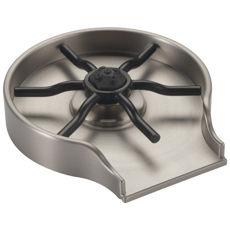 Glass Rinser Spotshield Stainless for 42 Inch Supply Line 4 Inch
