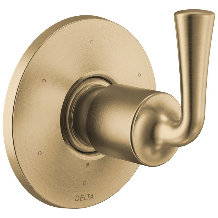 Diverter Trim Kayra 3 Port 6 Functions Brilliance Champagne Bronze 1 Lever ADA for R11000 Rough-In - Image 1