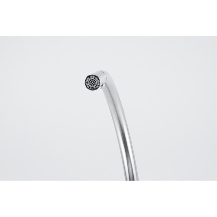 Kitchen Faucet Eos Neo 1 Lever ADA Stainless Steel J-Spout Pull Down 180 DEG Swivel Deck 1.75 Gallons per Minute - Image 2