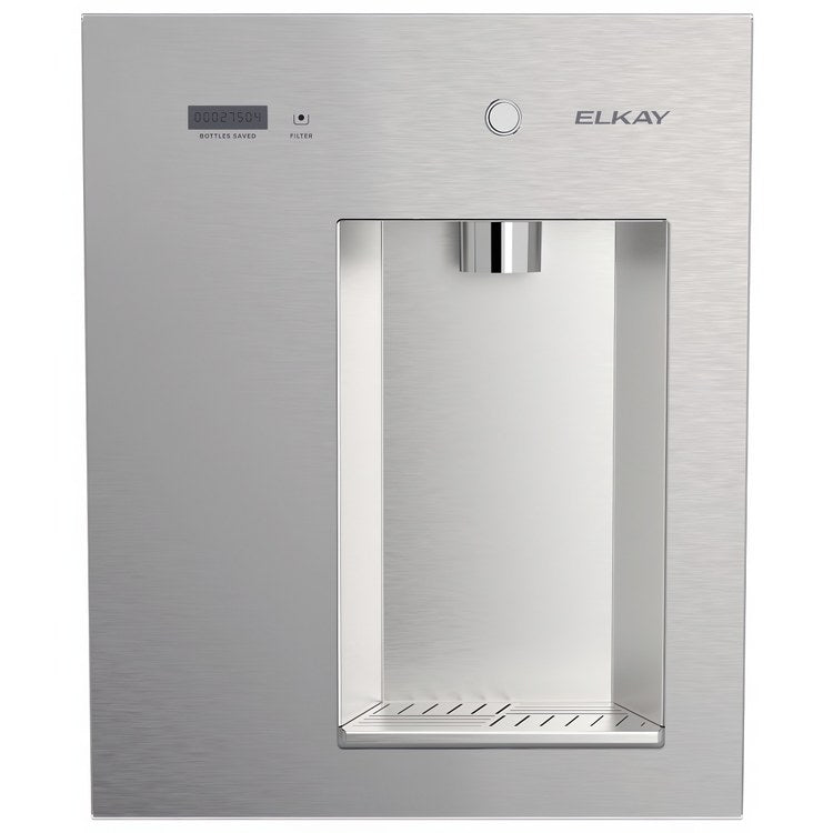 Bottle Filling Station Liv EZ Mechanical Filtered Battery Operated Steel Gray ADA - Image 1