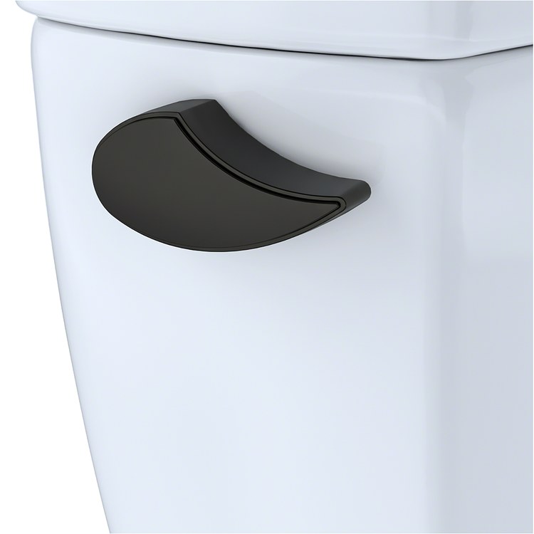 Trip Lever Left Matte Black for ST701 CST854 884 Toilet Tank - Image 1