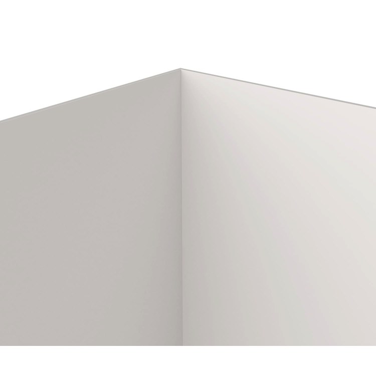 Shower Wall Kit Smooth Glue Up 48 x 36 x 92 Inch White Solid Surface - Image 3