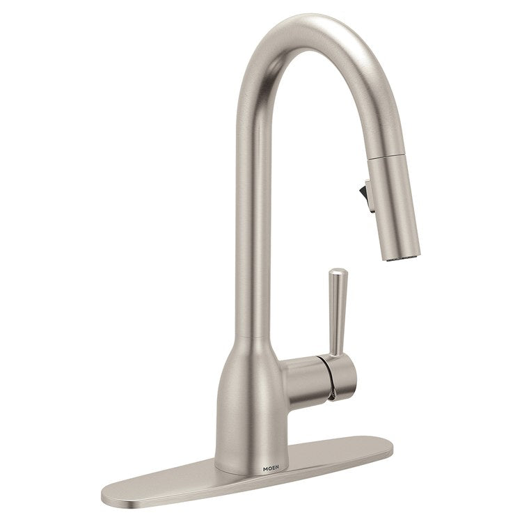 Kitchen Faucet Chateau 1 Lever ADA CALGreen Spot Resist Stainless Pull Down High Arc 1/3 Hole Deck Reflex/PowerClean 1.5 Gallons per Minute - Image 2