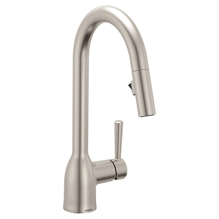 Kitchen Faucet Chateau 1 Lever ADA CALGreen Spot Resist Stainless Pull Down High Arc 1/3 Hole Deck Reflex/PowerClean 1.5 Gallons per Minute - Image 1