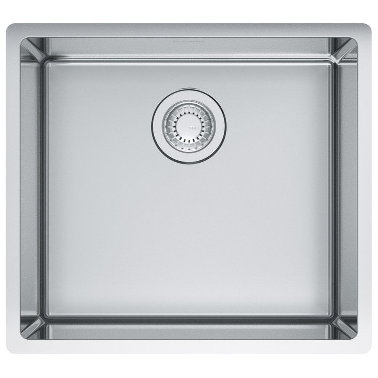Kitchen Sink Cube 1 Bowls Pearl Undermount Square Stainless Steel - Image 1