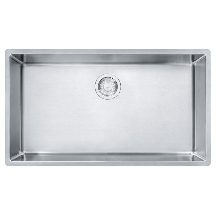 Kitchen Sink Cube 1 Bowls Workcenter Pearl Undermount Rectangle Stainless Steel - Image 1